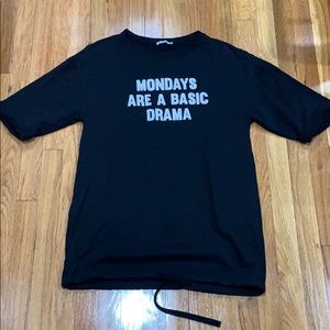 Zara Sweatshirt dress